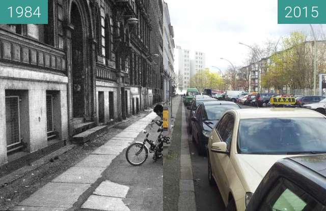 Image avant-après de Berlin - Sebastianstraße 1984/2015 entre 1984 et 04.2015