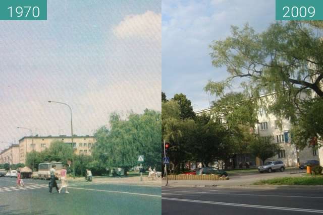 Vorher-Nachher-Bild von Ulica Staszica zwischen 1980 und 15.06.2009