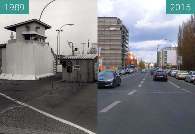 Vorher-Nachher-Bild von Berlin - Prinzenstraße 1989/2015 zwischen 1989 und 04.2015