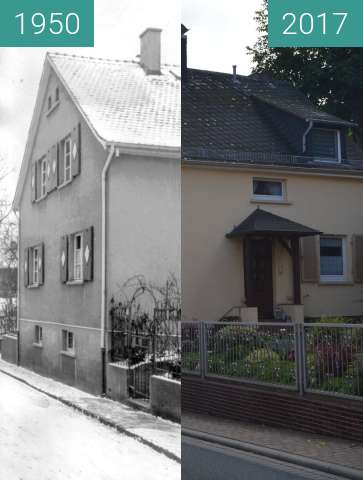 Before-and-after picture of Gonzenheim, Alt Gonzenheim 11 between 1950 and 2017-Oct-01