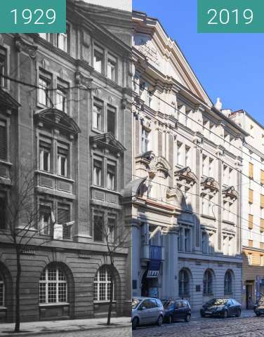 Vorher-Nachher-Bild von Ulica Mielżyńskiego, TPN zwischen 1929 und 16.02.2019