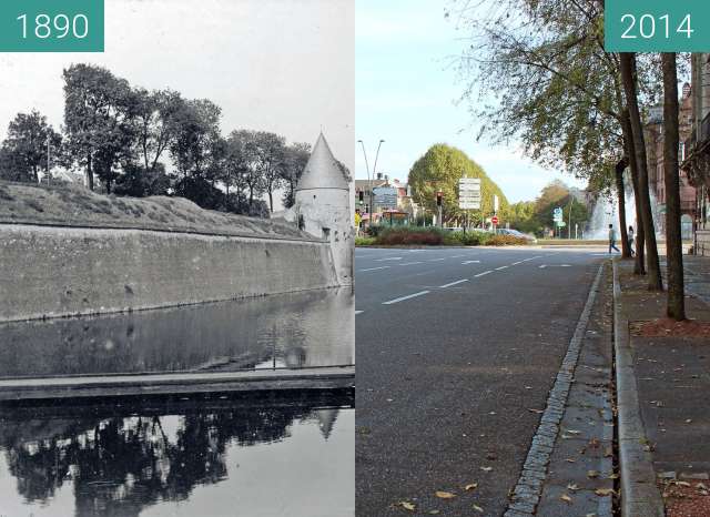 Image avant-après de Tour Camoufle entre 1890 et 2014