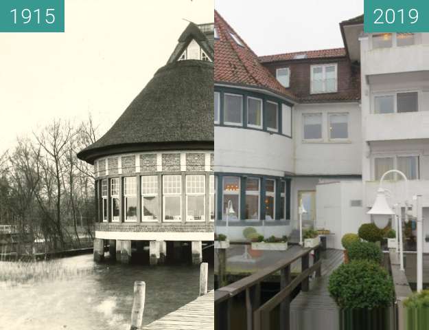 Image avant-après de Seehotel Fährhaus in Bad Zwischenahn entre 1915 et 07/01/2019