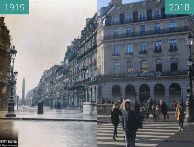 Image avant-après de Rue de la Paix entre 29/06/1919 et 10/02/2018