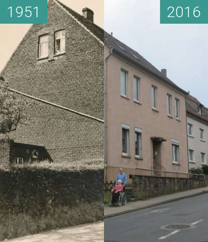 Vorher-Nachher-Bild von Haus Höffken zwischen 07.09.1951 und 12.06.2016