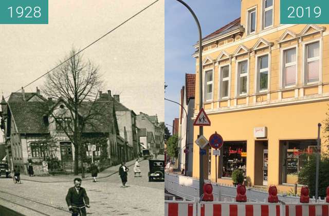 Image avant-après de Süntelstraße 1928 entre 1928 et 24/06/2019
