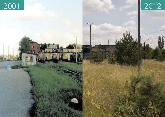 Image avant-après de Parowozownia entre 2001 et 27/06/2012
