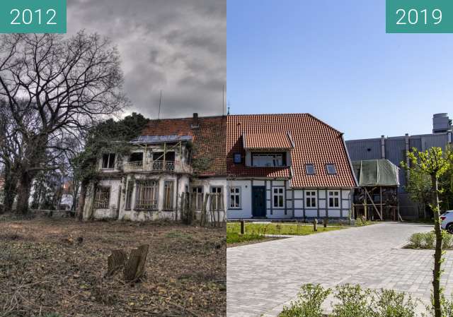 Image avant-après de Frommenhof 2012 vs 2019 entre 18/03/2012 et 22/04/2019