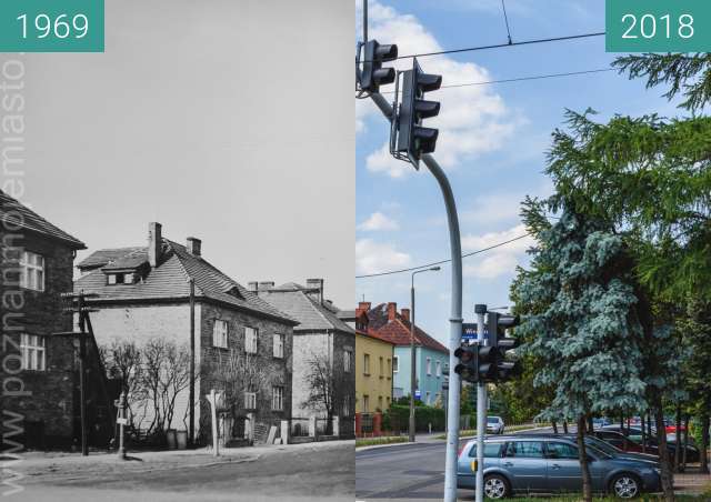 Vorher-Nachher-Bild von Ulica Zagonowa zwischen 1969 und 23.05.2018