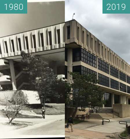 Image avant-après de KU Rephotography entre 1980 et 02/05/2019