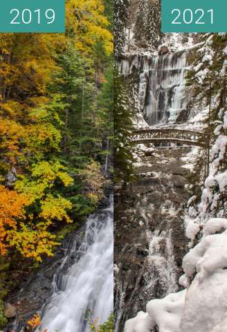 Before-and-after picture of Cirque de Saint Même between 2019-Oct-16 and 2021-Jan-11
