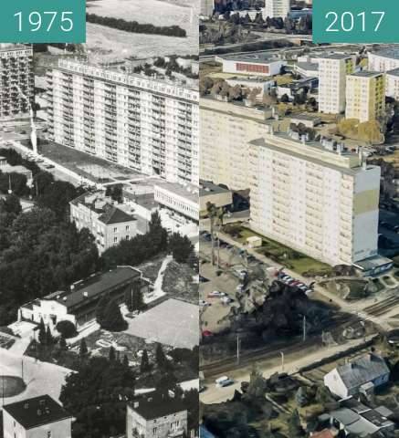 Before-and-after picture of Bonin between 1975 and 2017