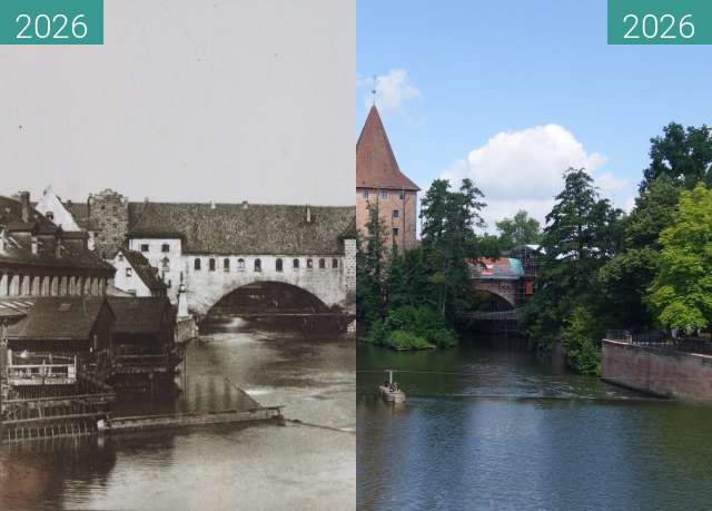Vorher-Nachher-Bild von Fronveste zwischen 1939 und 07.2026