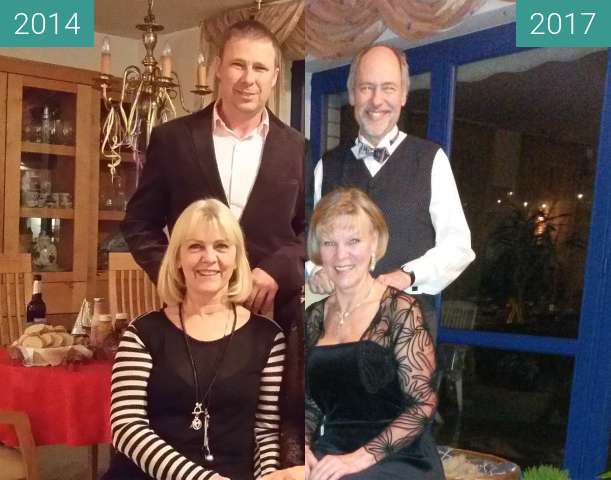 Before-and-after picture of Dinner for Four between 2014-Dec-31 and 2017-Dec-31