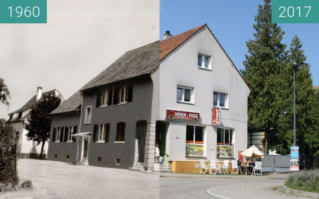 Vorher-Nachher-Bild von Eisenbahnstraße 30B, 76744 Maximiliansau zwischen 1960 und 03.09.2017