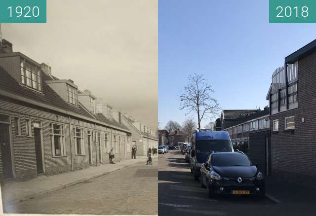 Vorher-Nachher-Bild von C.W. bruinvisstraat Alkmaar zwischen 1920 und 14.03.2018