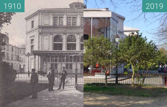 Image avant-après de Théâtre de la Madeleine entre 1910 et 23/03/2019