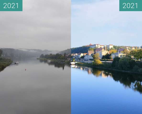 Before-and-after picture of Herbstliches Pirna between 2021-Oct-17 and 2021-Oct-17
