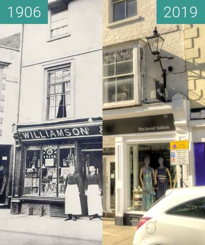 Image avant-après de Williamson & Dingle - Hardware Shop entre 26/07/1906 et 20/06/2019