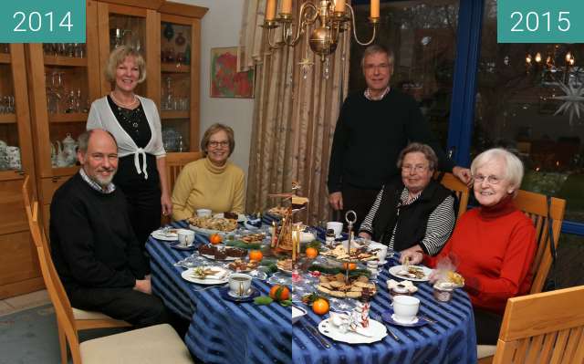 Image avant-après de Adventskaffeetrinken in Sutthausen entre 07/12/2014 et 06/12/2015