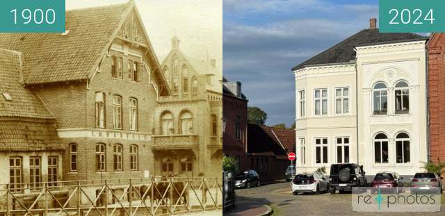 Image avant-après de Friedrichstadt Holmertor entre 1900 et 10/09/2024