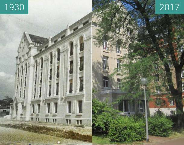 Image avant-après de Cité Universitaire: Maison Arménienne entre 07/09/1930 et 14/06/2017