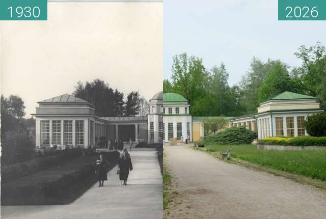 Vorher-Nachher-Bild von Franzensbad - Nataliequelle 2 zwischen 1930 und 24.05.2026