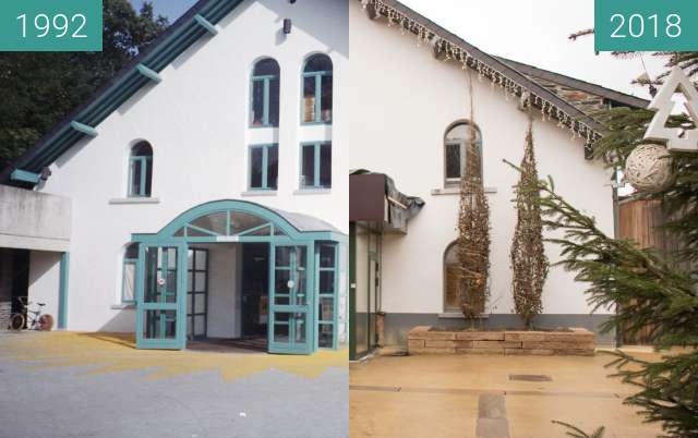 Image avant-après de Main Building Center Parks, Ardennen, Belgium entre 25/09/1992 et 11/01/2018