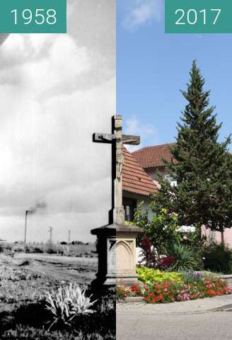 Vorher-Nachher-Bild von Gustav-Mahler-Straße 20, 76744 Maximiliansau zwischen 1958 und 03.09.2017