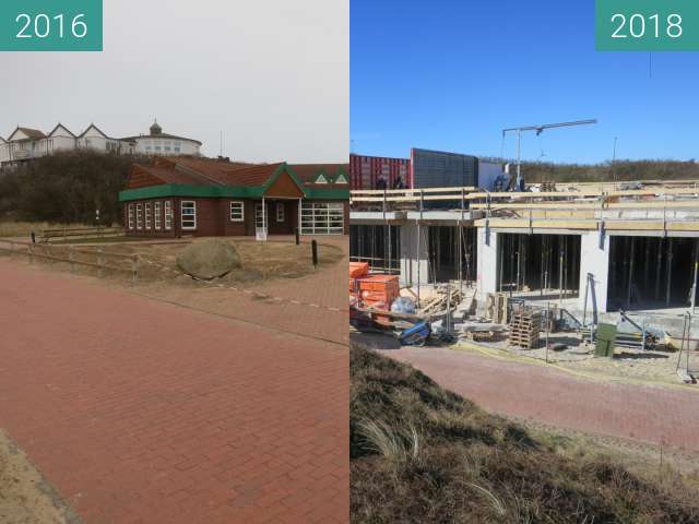 Before-and-after picture of Spöölhus between 2016-Mar-22 and 2018-Mar-20