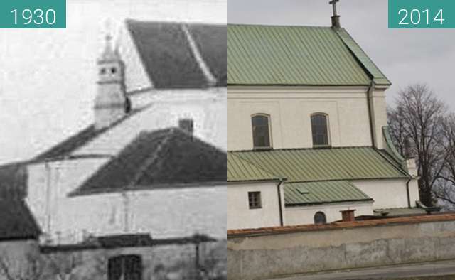 Image avant-après de Klasztor Braci Mniejszych Kapucynów entre 1940 et 24/02/2014