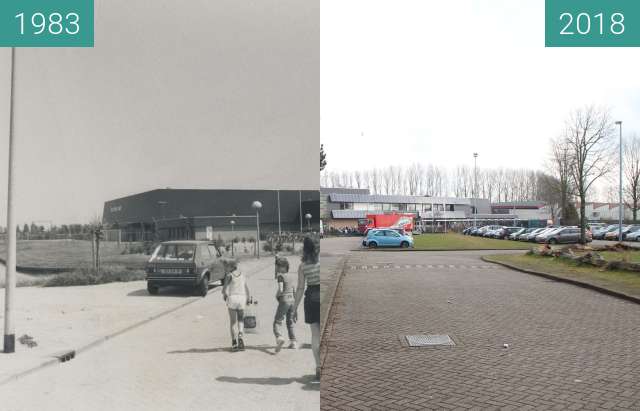 Vorher-Nachher-Bild von Pool De Hoornse Vaart zwischen 1983 und 29.03.2018