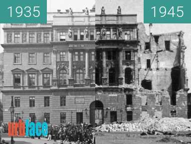 Vorher-Nachher-Bild von Ex ministry of defence zwischen 1935 und 1945