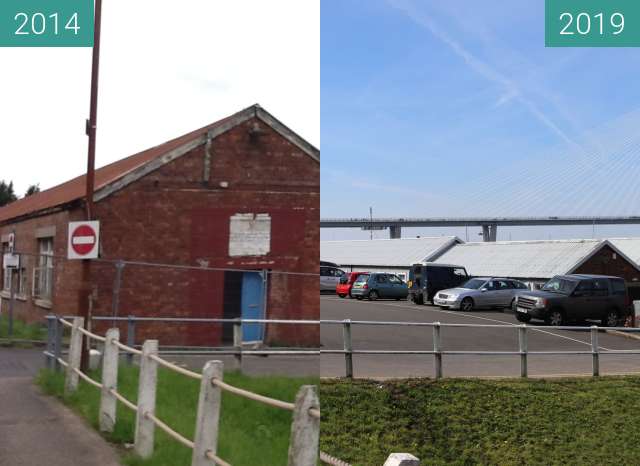 Image avant-après de Port Edgar 2 entre 07/06/2014 et 14/05/2019