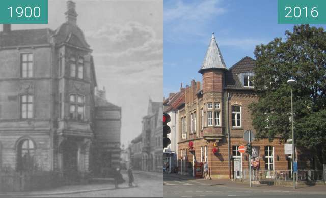 Image avant-après de Essener Tor entre 1900 et 27/08/2016