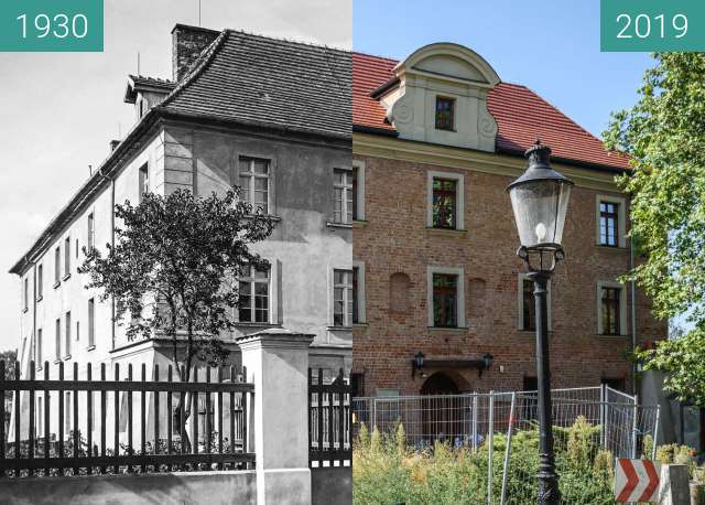 Before-and-after picture of Ulica Lubrańskiego, Akademia Lubrańskiego between 1930 and 2019