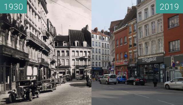 Image avant-après de Place des Reignaux entre 1930 et 06/04/2019