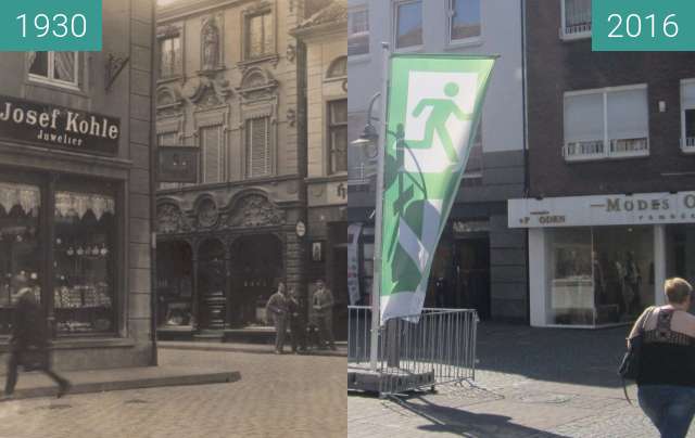 Image avant-après de Essener Straße entre 1930 et 27/08/2016