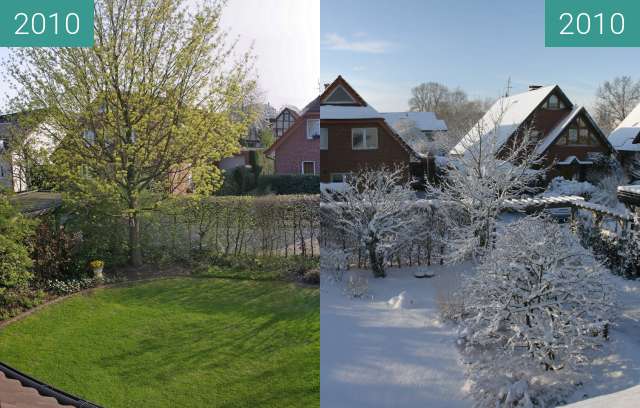 Before-and-after picture of Jahreszeiten between 2010-Apr-18 and 2010-Dec-18