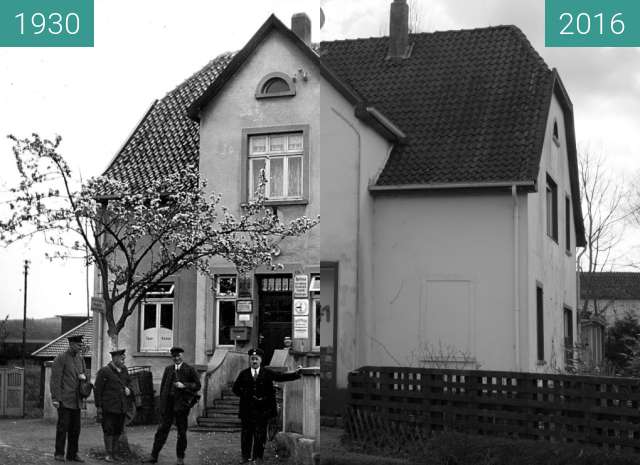 Image avant-après de Post Lührmann entre 1930 et 2016