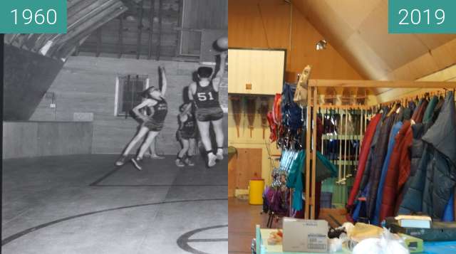 Image avant-après de Loft of the Art Barn at YBGR entre 1960 et 2019