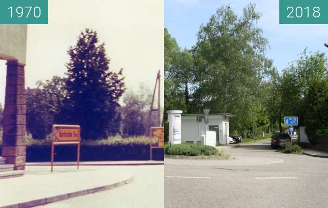 Vorher-Nachher-Bild von Eisenbahnstraße 30B, 76744 Maximiliansau zwischen 1970 und 29.04.2018