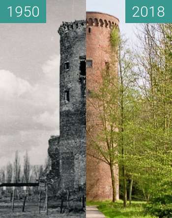 Vorher-Nachher-Bild von Burg_Uda zwischen 1950 und 2018