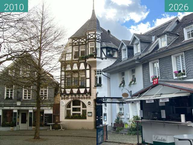 Vorher-Nachher-Bild von Mettmann, Markt zwischen 2010 und 05.09.2026