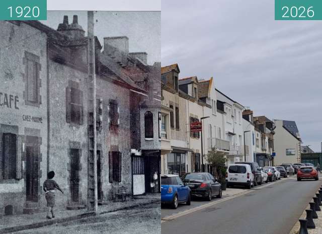 Image avant-après de quai st Paul - la Turballe entre 1920 et 16/05/2026