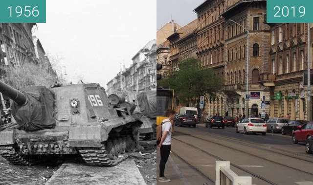 Image avant-après de revolution 1956 entre 1956 et 10/04/2019