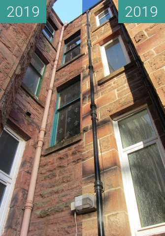 Image avant-après de Back of 107 Fotheringay Road entre 27/01/2019 et 10/11/2019