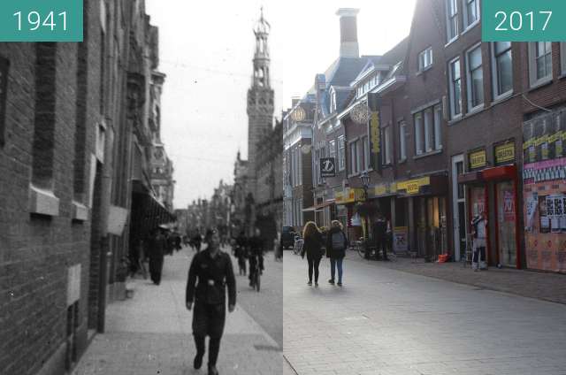 Vorher-Nachher-Bild von German soldier in Alkmaar zwischen 1941 und 21.02.2017