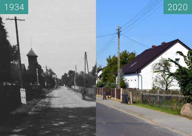 Before-and-after picture of Ulica w Sternalicach between 1934 and 2020-Sep-23