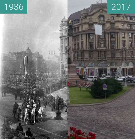 Image avant-après de Military parade 1936 entre 1936 et 2017